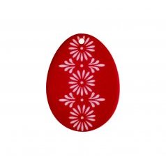 Dekorace vajíčko červená