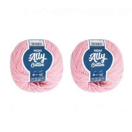 SET 2ks - Příze ALLY cotton