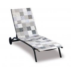 Polstr na plážové lehátko - potah na zip