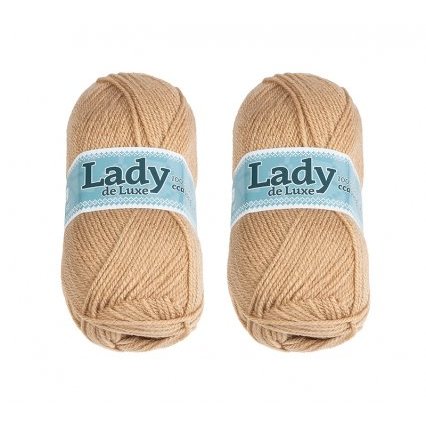 SET 2ks - Příze LADY DE LUXE