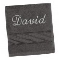 Froté ručník proužek s výšivkou jména