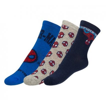 Ponožky dětské Spiderman  - sada 3 páry