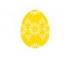 Dekorace vajíčko žlutá