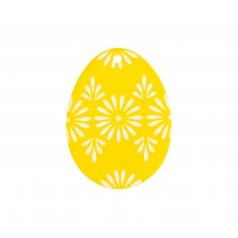 Dekorace vajíčko žlutá