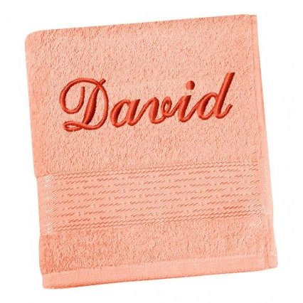 Froté osuška proužek s výšivkou jména