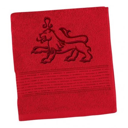 Froté osuška proužek s výšivkou znamení zvěrokruhu