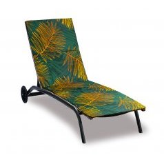 Polstr na plážové lehátko - potah na zip