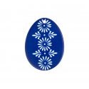 Dekorace vajíčko modrá