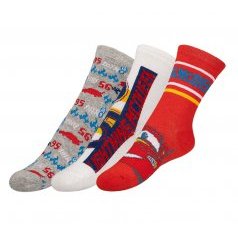 Ponožky dětské Auta - sada 3 páry