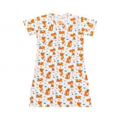 Noční košile krátký rukáv