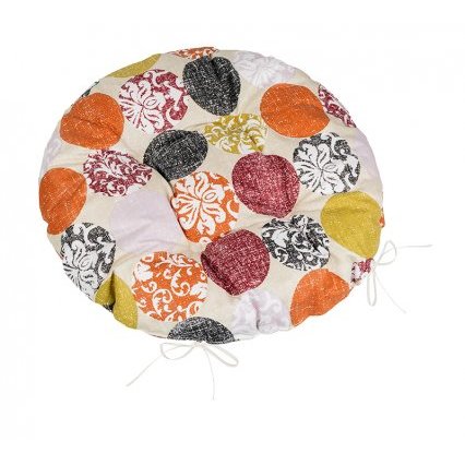 Sedák BERTA kulatý prošívaný