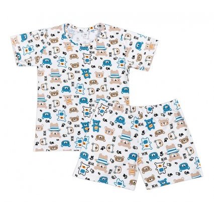 Pyžamo krátký rukáv, krátké kalhoty