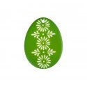 Dekorace vajíčko zelená
