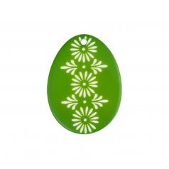 Dekorace vajíčko zelená
