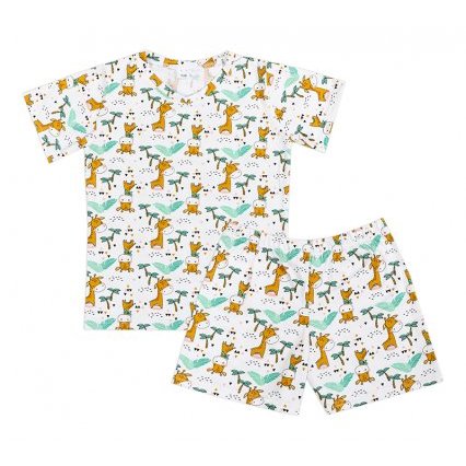 Pyžamo krátký rukáv, krátké kalhoty