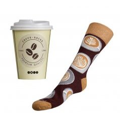 Ponožky Káva v dárkovém balení