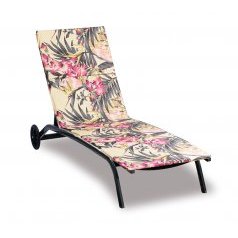 Polstr na plážové lehátko - potah na zip