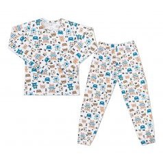 Pyžamo dlouhý rukáv, dlouhé kalhoty