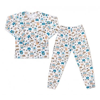 Pyžamo dlouhý rukáv, dlouhé kalhoty