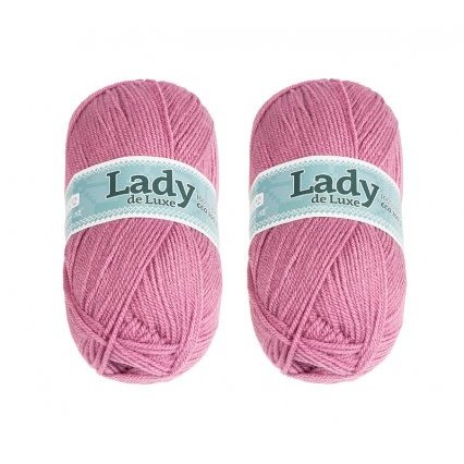 SET 2ks - Příze LADY DE LUXE