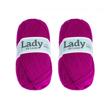 SET 2ks - Příze LADY DE LUXE