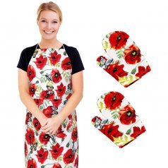 Kuchyňská zástěra+chňapka 2ks BERTA