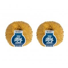 SET 2ks - Příze ALLY cotton
