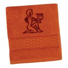 Froté osuška proužek s výšivkou znamení zvěrokruhu