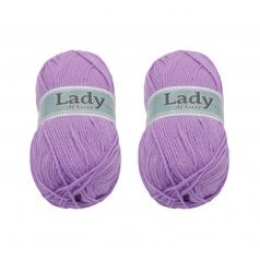 SET 2ks - Příze LADY DE LUXE