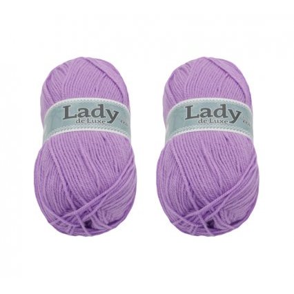 SET 2ks - Příze LADY DE LUXE