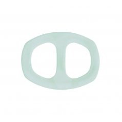 Spona ozdobná oválná modrá