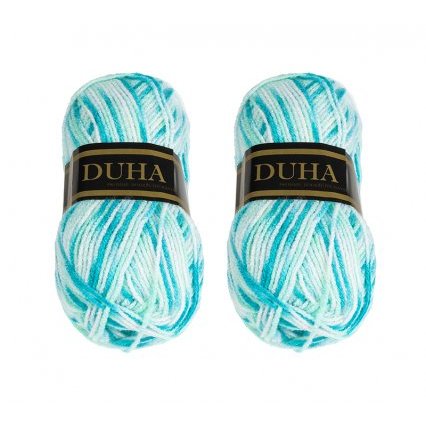 SET 2ks - Příze DUHA