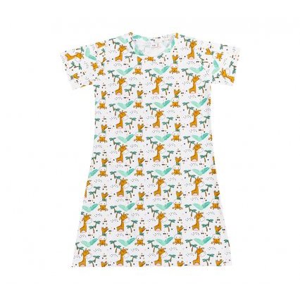 Noční košile krátký rukáv