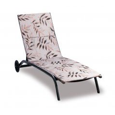 Polstr na plážové lehátko - potah na zip