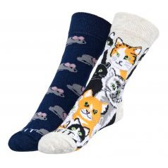 Ponožky Kočka a myš