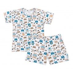 Pyžamo krátký rukáv, krátké kalhoty