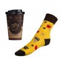 Ponožky Káva v dárkovém balení