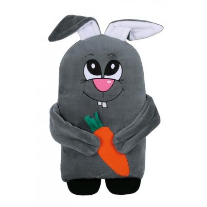 Tvarovaný polštářek zajíček