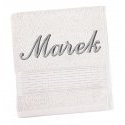 Froté osuška proužek s výšivkou jména