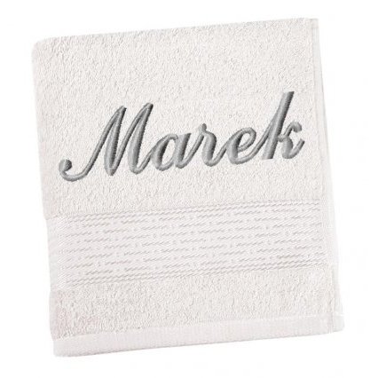 Froté osuška proužek s výšivkou jména
