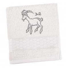 Froté osuška proužek s výšivkou znamení zvěrokruhu