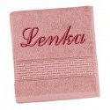 Froté ručník proužek s výšivkou jména