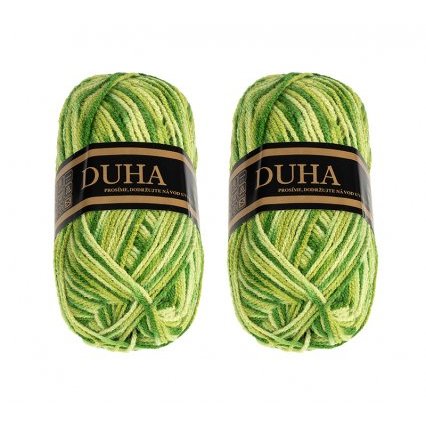 SET 2ks - Příze DUHA