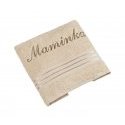 Froté ručník kolekce Linie s výšivkou Maminka