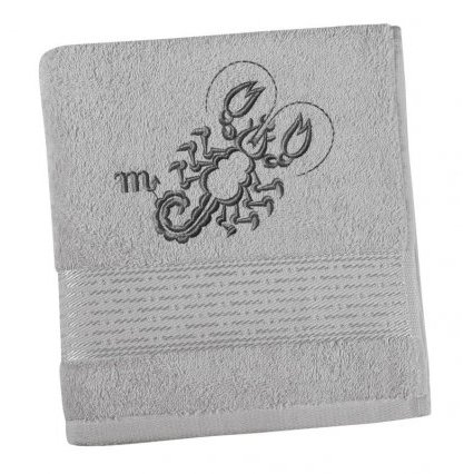 Froté osuška proužek s výšivkou znamení zvěrokruhu