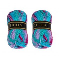 SET 2ks - Příze DUHA