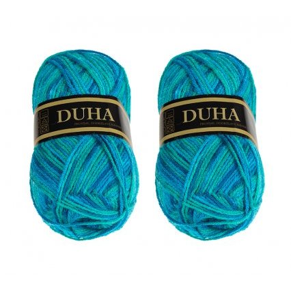 SET 2ks - Příze DUHA