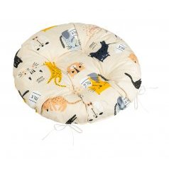 Sedák Adéla prošívaný kulatý