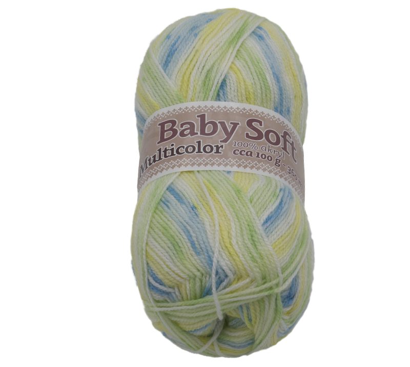 Produkt Příze BABY SOFT multicolor Obrázek