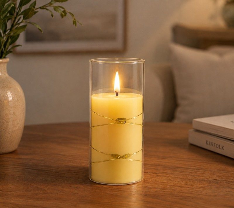 Produkt Svíčka LED zdobený vklad Obrázek